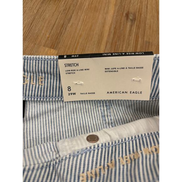 NWT American Eagle Button Up Skirt - Size 8 - Picture 3 of 5